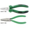 Flat nose pliers short chrome plated 160mm